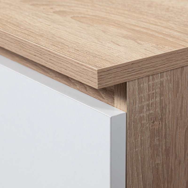Aubre 180cm H x 80cm W Standard Bookcase