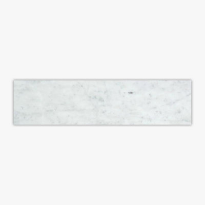 Carrara 2" x 8" Marble Look Wall & Floor Tile