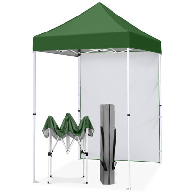 Pop Up Canopies 5 Ft X 5 Ft With One Removable Sunwall