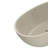 55 Inch Oval Freestanding Solid Surface Soaking Bathtub