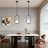 1 - Light 7.87'' Dimmable Modern Unique/statement Single Oval Globe Pendant Light For Kitchen Island Dining Room-119276353