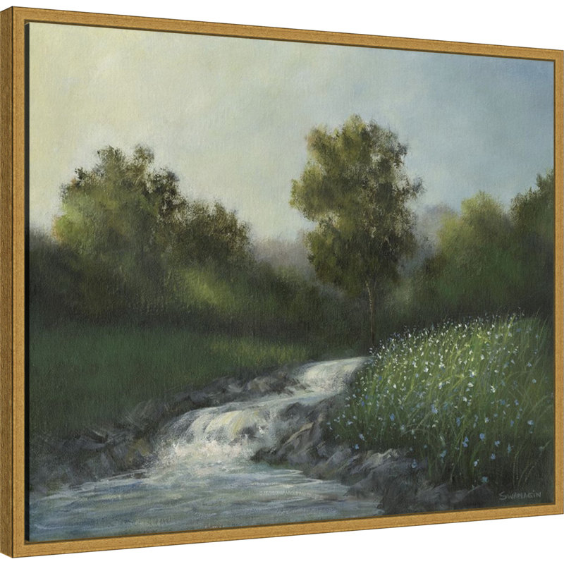 At At Peace par David Swanagin, reproduction d'art sur toile encadrée