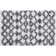 Sisson Geometric Shag White Area Rug