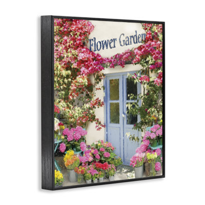 Art de la giclée encadrée par Flower Garden