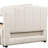Twin Xl Extendable Upholstered Daybed, Beige, Led , Two Storage Drawers, And Pine Beige Convertible Daybed From To King, Upholstered, Stable Frame-916703324