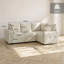 3 Seater Velvet Corner Sofa-1518837959