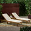 Chaise longue avec coussins Muir Sun-2077926119