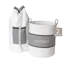Sac à linge en toile robuste et panier à linge en EVA, ensemble de 2, par RGI Home