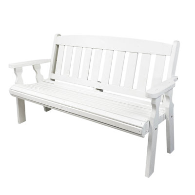 Heavy Duty Mission Treated Wooden Garden Bench