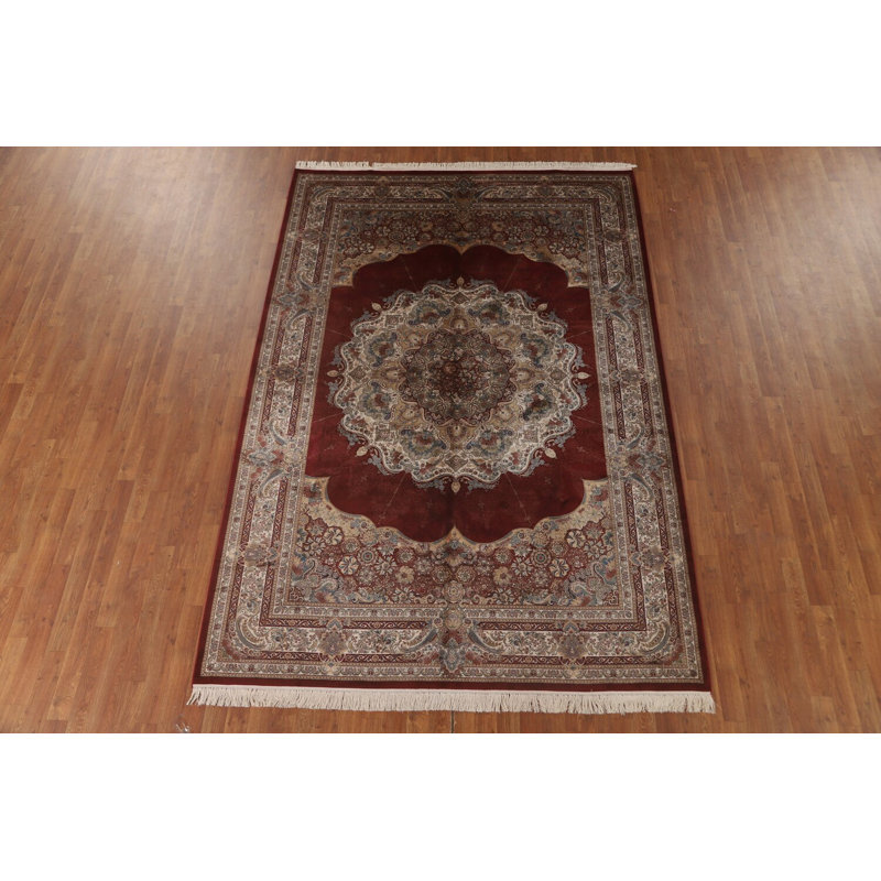 Tapis traditionnel bourgogne 7 x 10