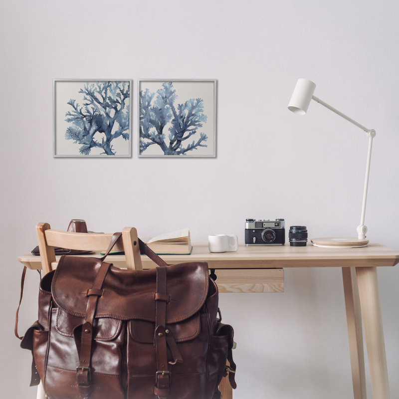 Ensemble de 2 giclées d'art encadrées, par Karen Smith, Estampe numérique Farmhouse, H 12 po x l 24 po