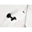 Ensemble de 2 supports de papier essuie-tout mural pour salle de bain - Acier inoxydable noir mat, design à la mode et pratique pour la maison Installation rapide et facile Moderne 2 bords lisses