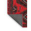 Tapis traditionnel rouge / noir Sefrou-324943399