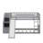Twin Over Twin Bunk Bed With Slide-1032060410