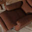 Fauteuil inclinable et pivotant avec repose-pieds manuel Global Home-660920660