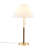 Two Tone Pull-Chain Table Lamp