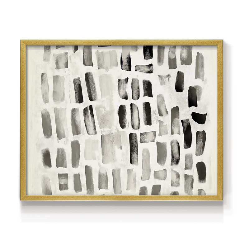 Abstract Series-LIII -Framed Print - Restickable