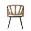 Ensemble contemporain d'extérieur avec chaises et table en rotin Pe-2080764983