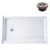 Streamline 60 in. x 32 in. Alcove Acrylic Shower Base in Glossy White With Left Drain, ABS Drain Included