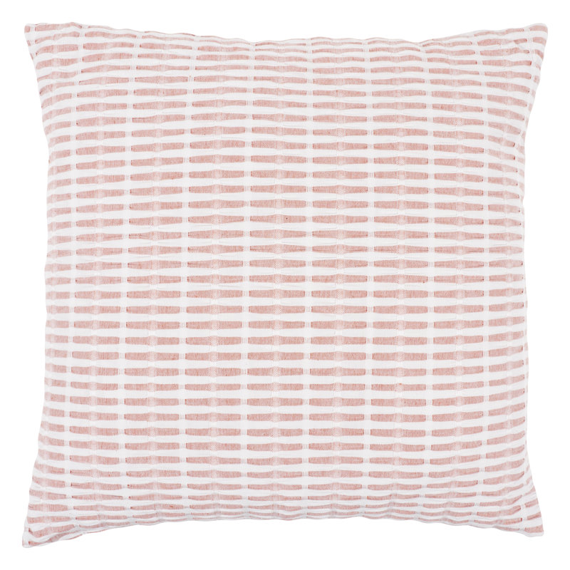Gray and White Cotton Euro Pillow Covers Set of 2