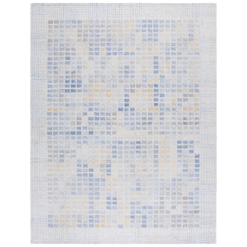 Tapis beige / gris Cassello 808, Rectangulaire 8 pi x 10 pi