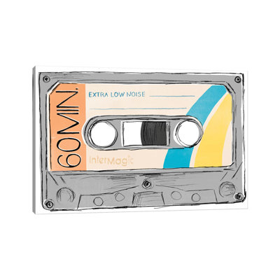 Mix Tape IV 1 Piece Wrapped Canvas Painting