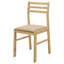 Ensemble de salle à manger 3 pièces Natural And Tan-2035095993