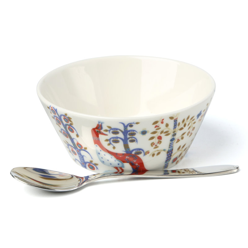 Iittala Taika 10 oz. Salad Bowl, White