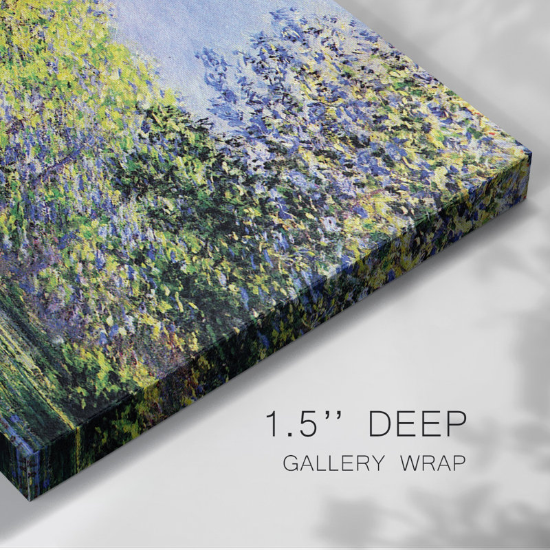 Monet - Toile tendue avec châssis, H 12 po x l 18 po