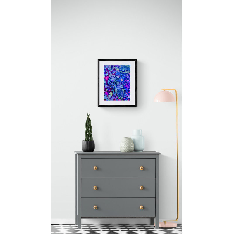 Painted Rocks par Drew Gaffney, H 21,25 po x l 17,25 po x P 0,875 po