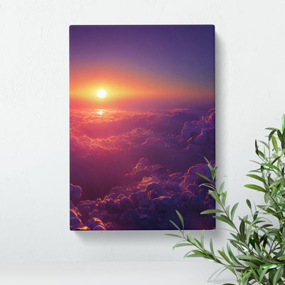 An Exceptional Sunset - Wrapped Canvas Print
