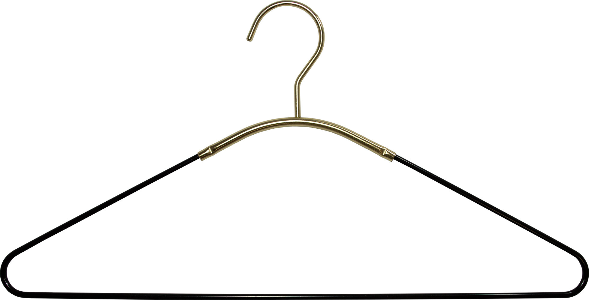 Black Plastic Top Hanger With Notches Rebrilliant Pack Size: 100