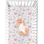 Drap-housse pour lit de bébé Butterfly
