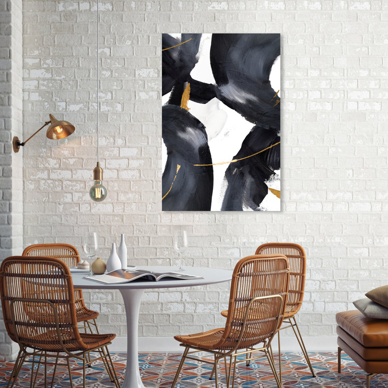 Amani 3 - Peinture sur toile, Toile tendue, H 36 po x l 24 po