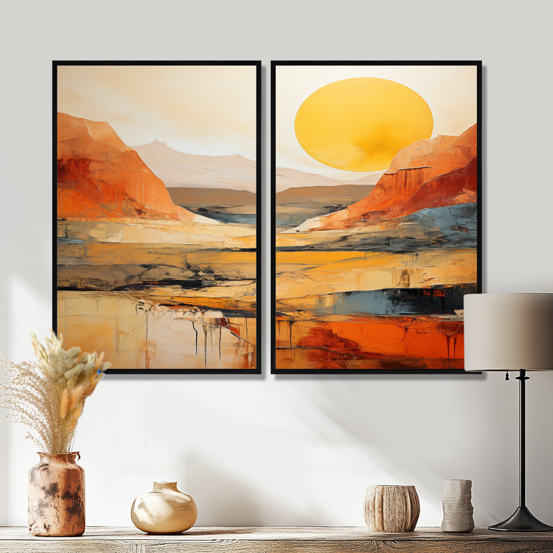 Marivell - Art mural traditionnel, Black, 36" H x 48" W, Impression encadrée flottante