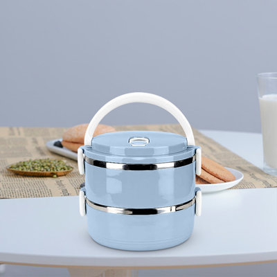 lunch boxes Stainless Steel Lunch Box Fresh-keeping Box Multi-layer Plastic Student Insulation Lunch Box