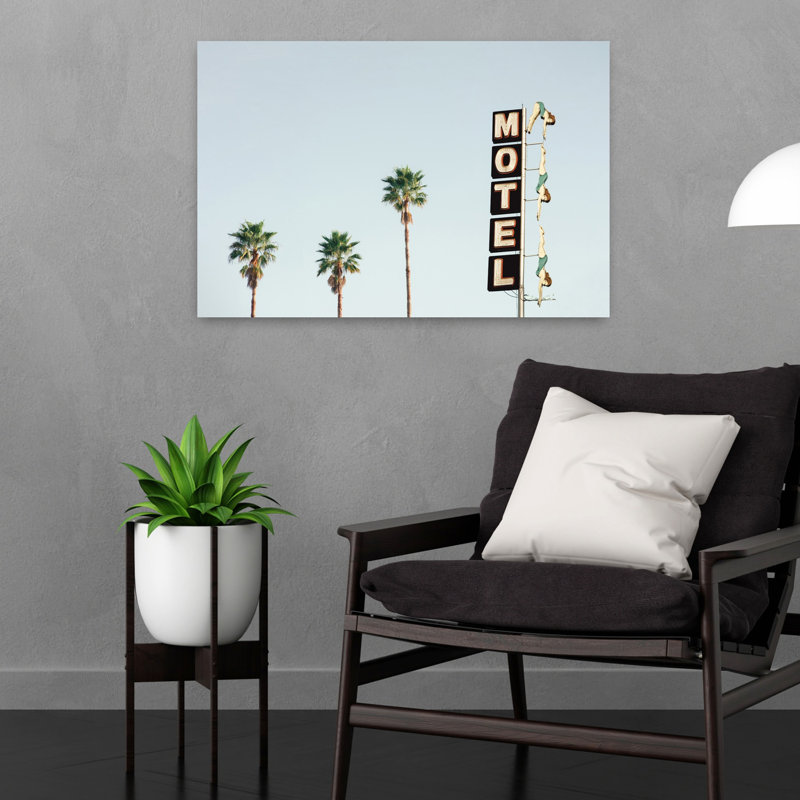 Diving Ladies Abstract Contemporary Wall Art, 16" H x 24" W