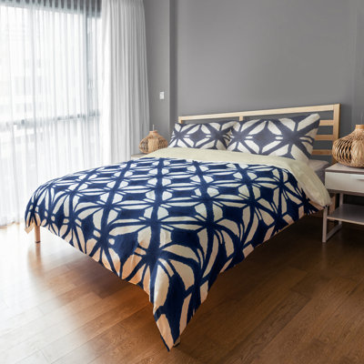 Polyester Geometric Shapes Duvet Cover