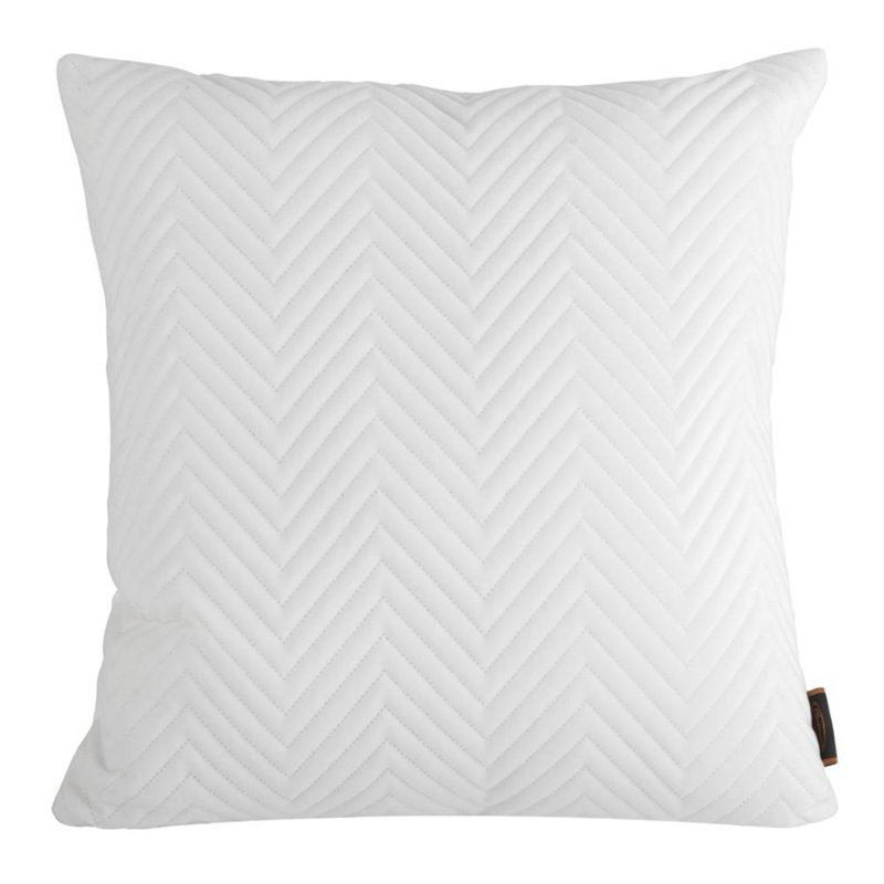 Microfiber Square Pillow Case, White