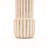 Wood Candle Holder | Decorative Wooden Candle Holder | Whitewash Finish | 4x8"-1166084584