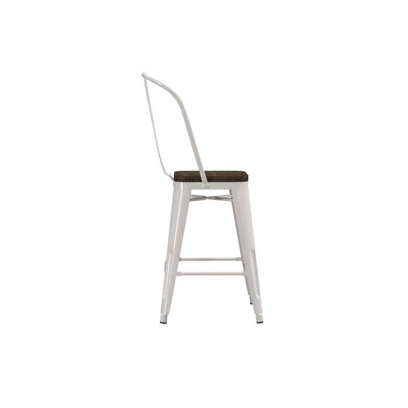 North Andover Bar Stool, Copper, Counter Stool (23.5” Seat Height)