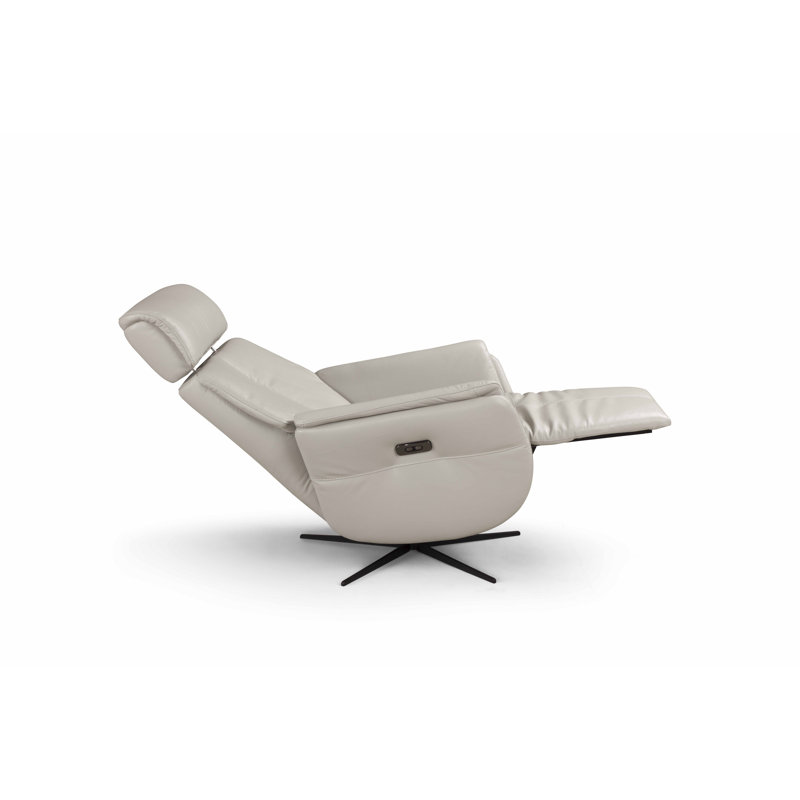 Beverly Swivel Recliner Chair, Grey