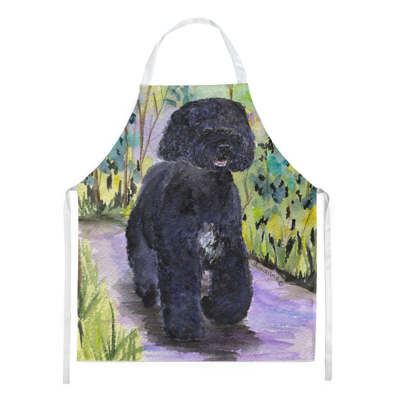 No Pattern Bib Apron