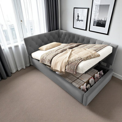 Upholstered Velvet Daybed