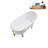 57.5'' x 29.5'' Soaking Acrylic Bathtub-83636127-83636121