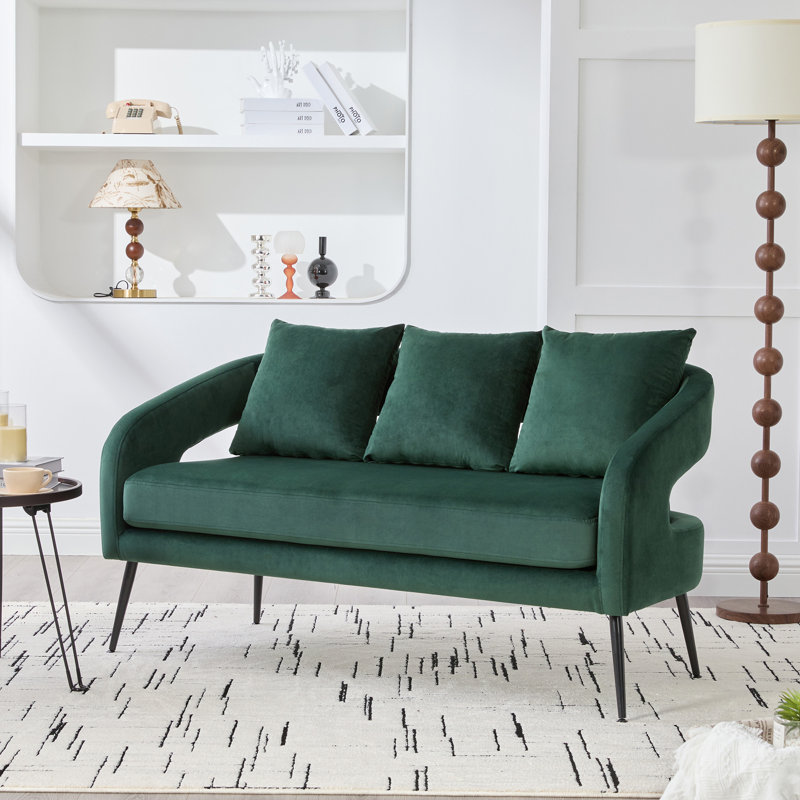 Canapé de 53,7 po Velcira, Green