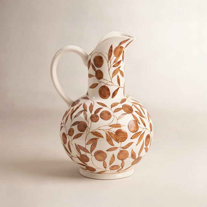 Clara Pitcher, Brown/Cream