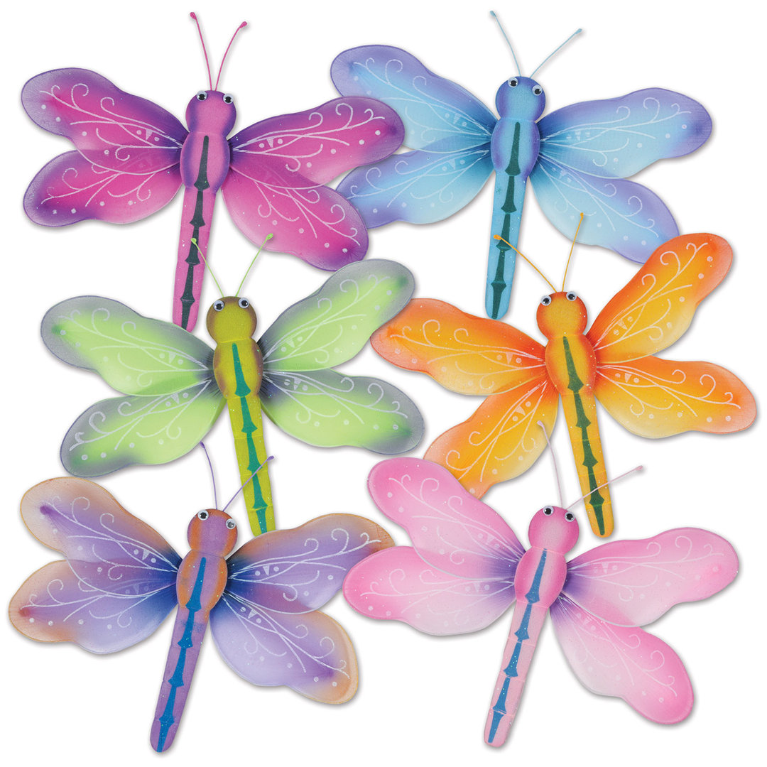 Nylon Dragonflies (Set of 4) The Beistle Company