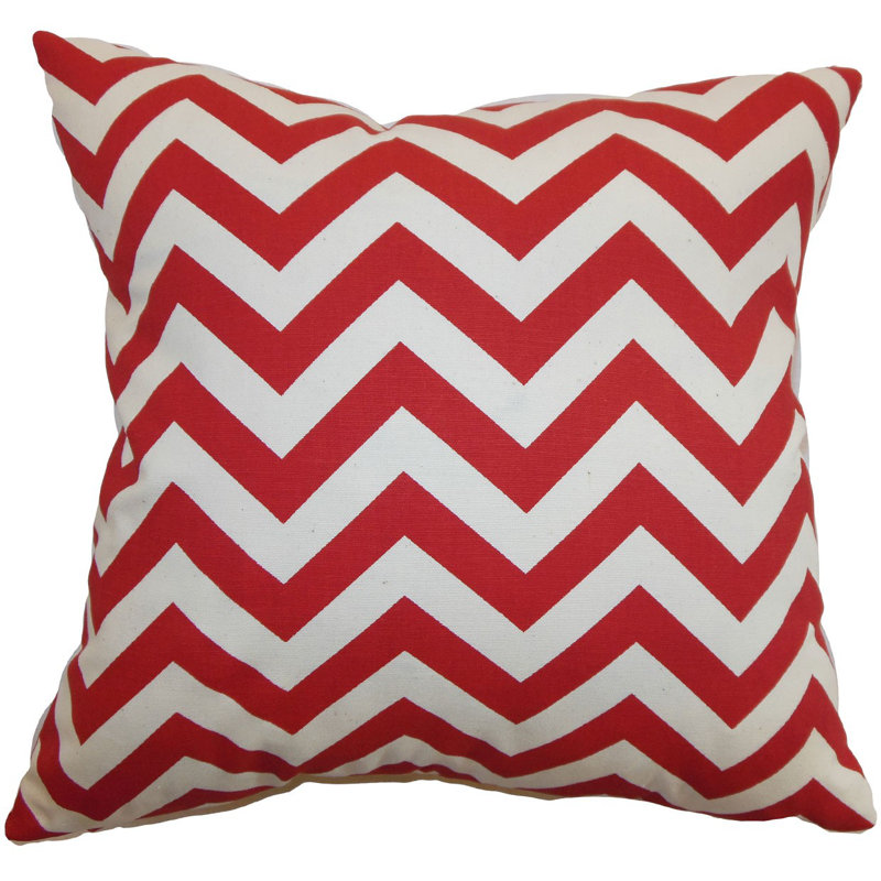Xayabury Cotton Pillow Sham, Queen, Lipstick Natural
