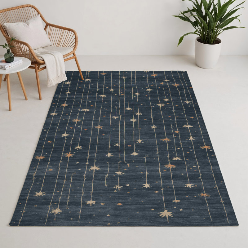 Tapis intérieur et extérieur gris Nature, Rectangle 9' x 12'